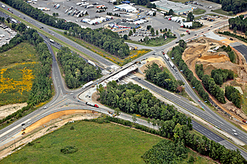 Construction View from the air